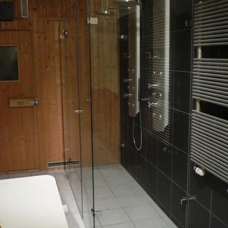 Moderne Dusche