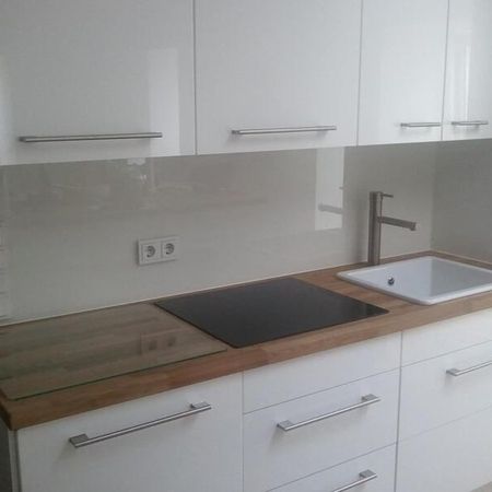 Küchenrückwand transparent