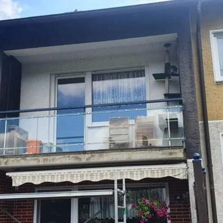 Balkon Geländer an einem Haus